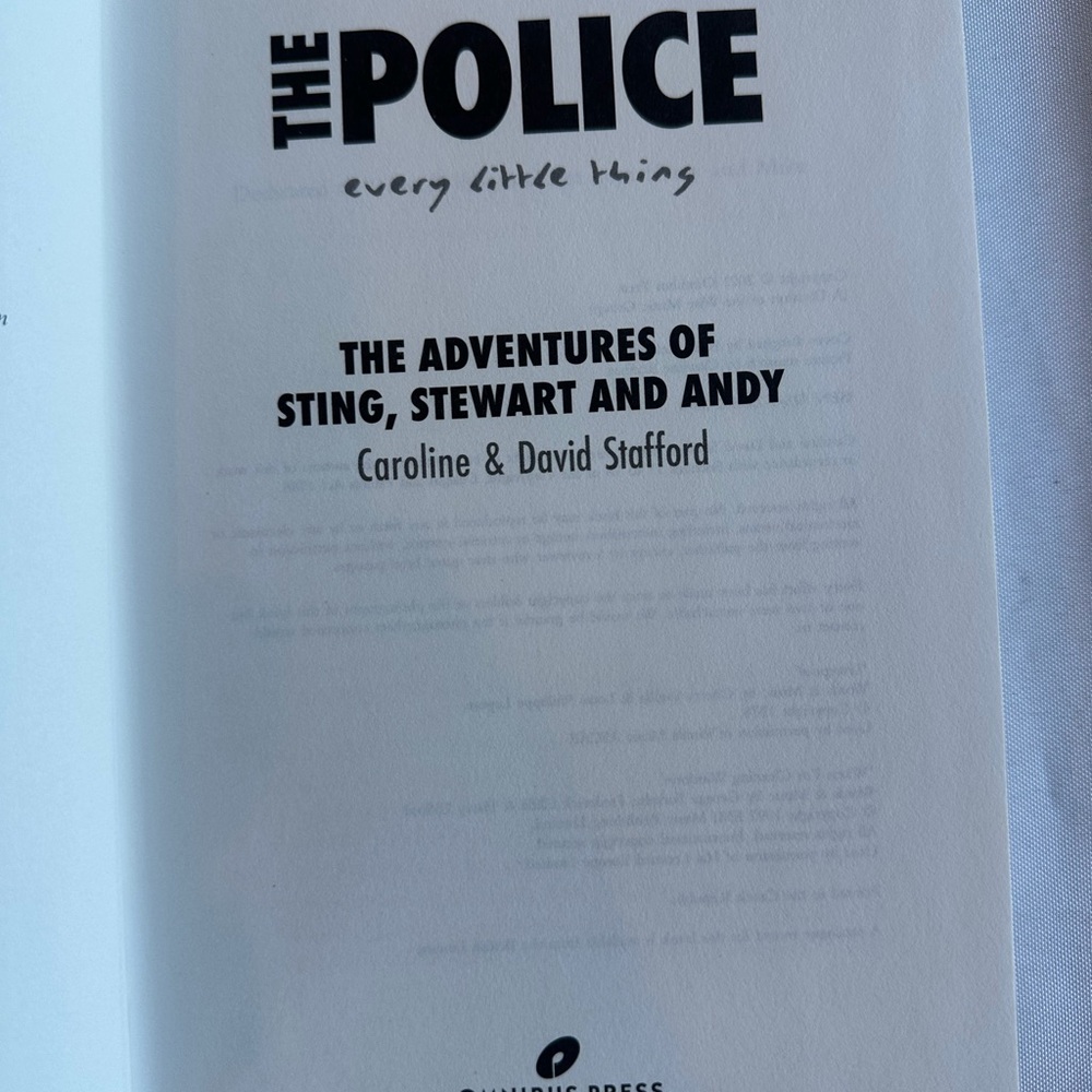 The Police Book: The Adventures of Sting, Stewart, and Andy 2021 - Picture 4 of 9